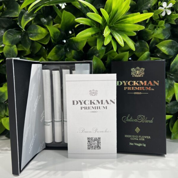 DYCKMAN PREMIUM- High End Flower- 5 Pack Pre Roll- SATIVA