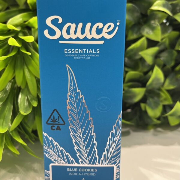 SAUCE- DISPOSABLE 1G LIVE RESIN INFUSED- BLUE COOKIES