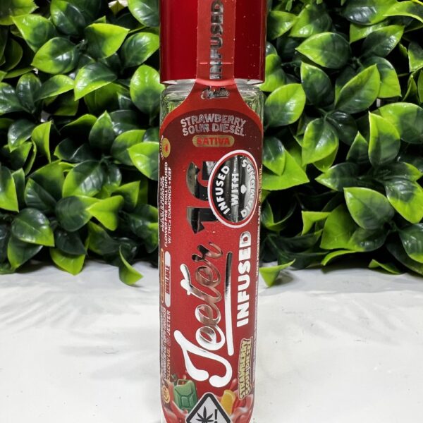 JEETER DIAMOND INFUSED PRE-ROLL- 1G – STRAWBERRY SOUR DIESEL
