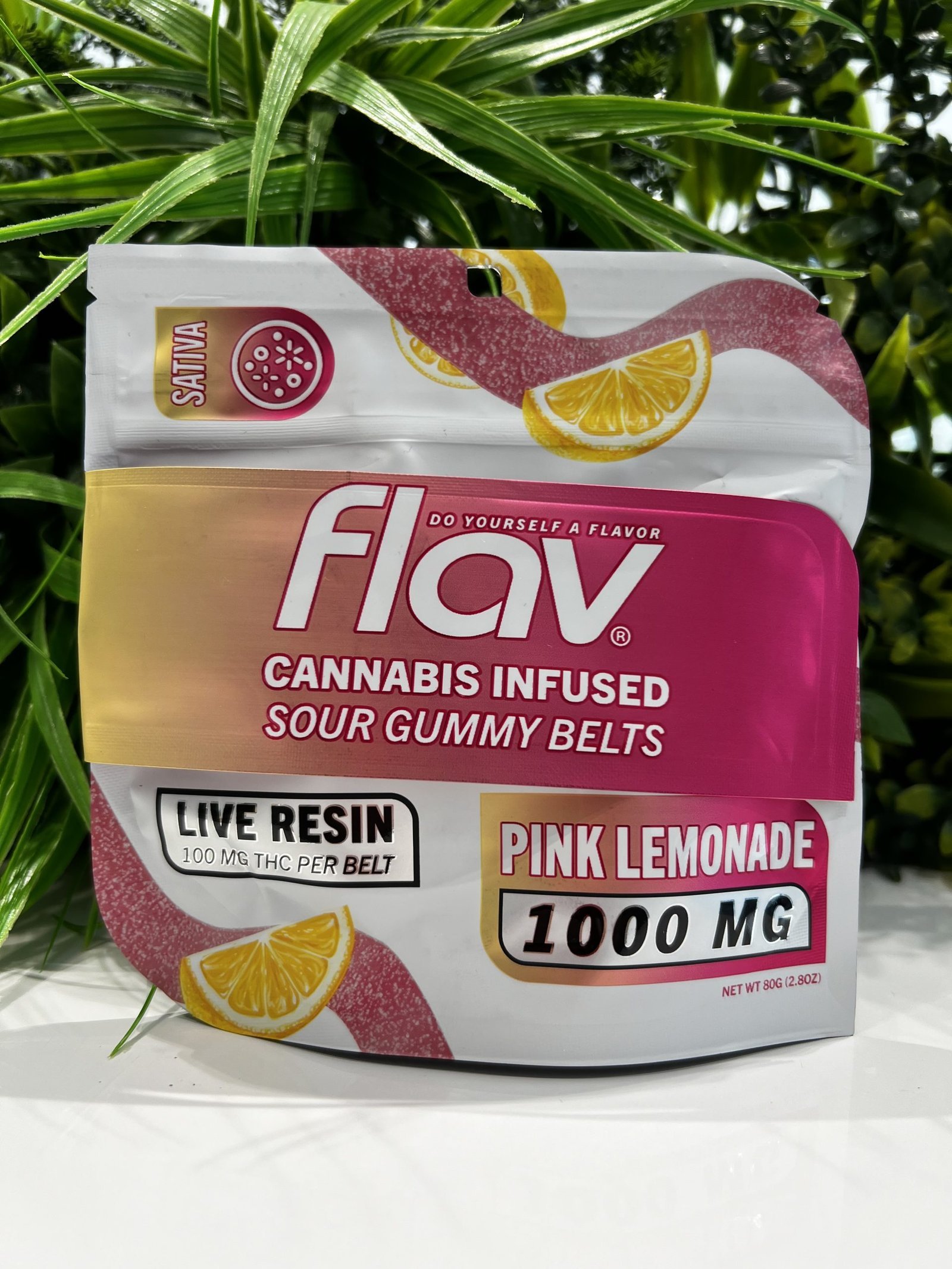 FLAV BELTS- 1000 MG- PINK LEMONADE