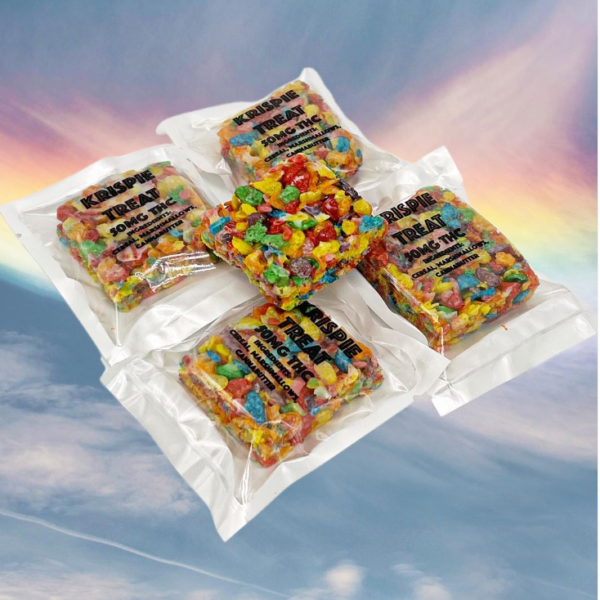 Uncle Paulie’s- Krispie Treat- Fruity Pebble- 50mg