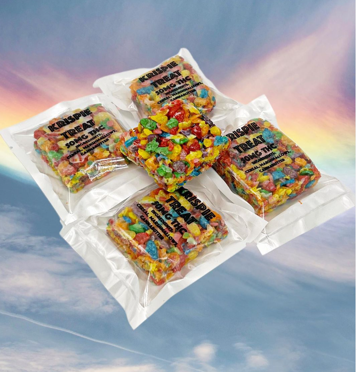 Uncle Paulie’s- Krispie Treat- Fruity Pebble- 50mg