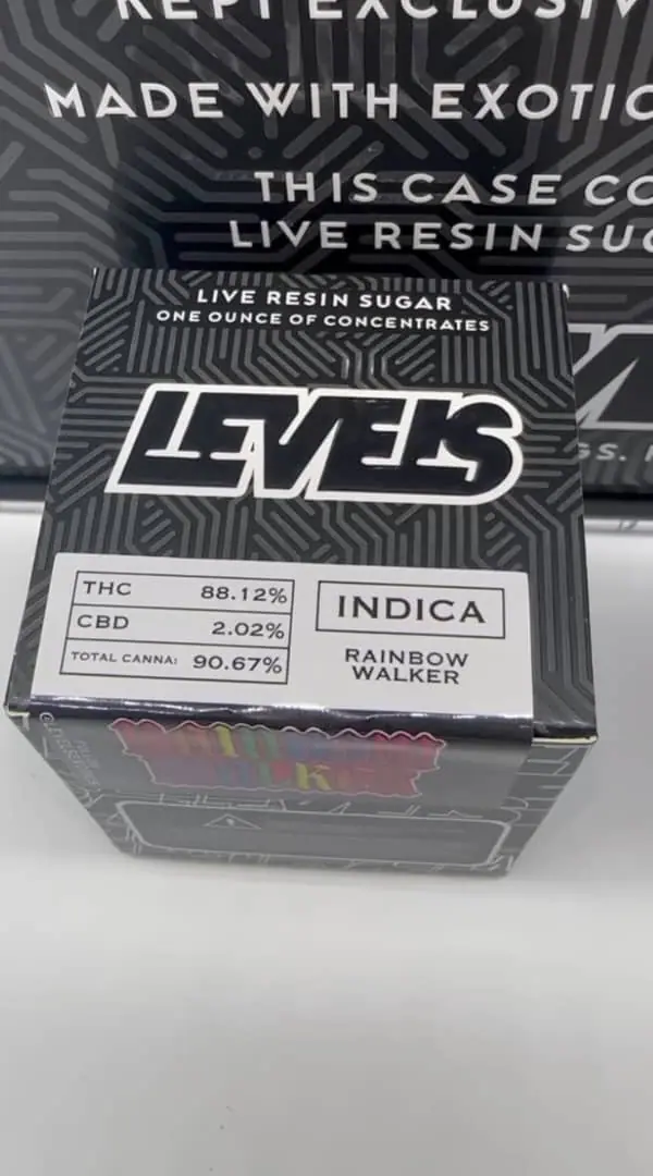 levels live resin sugar concentrate
