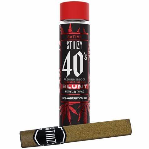 STIIIZY 40’s- 2G BLUNT- STRAWBERRY COUGH