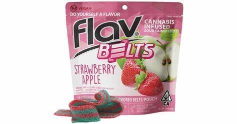 FLAV BELTS- 1000 MG-HYBRID- STRAWBERRY APPLE