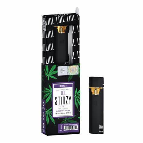 STIIIZY DISPOSABLE- HALF GRAM- WHITE RASPBERRY