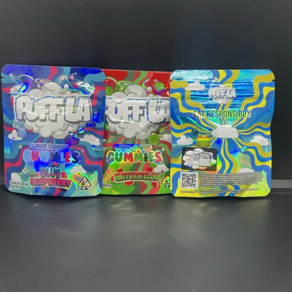 Puff La Liquid Diamond Gummies 500mg