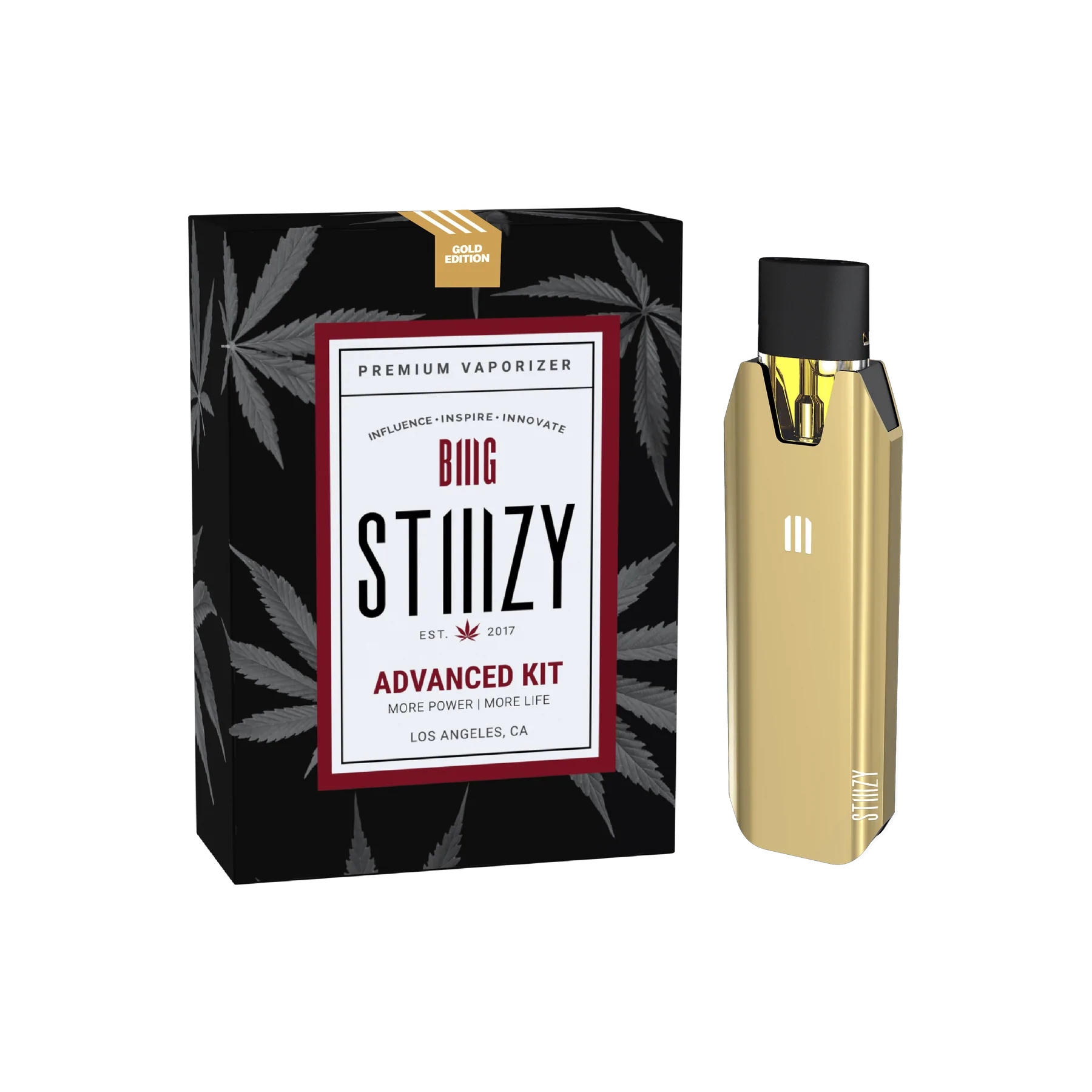 OFFICIAL STIIIZY BIIIG ADVANCED KIT BATTERY- GOLD EDITION