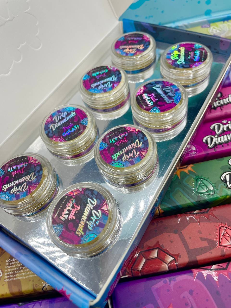 Drip Diamonds extracts 1oz baller jars