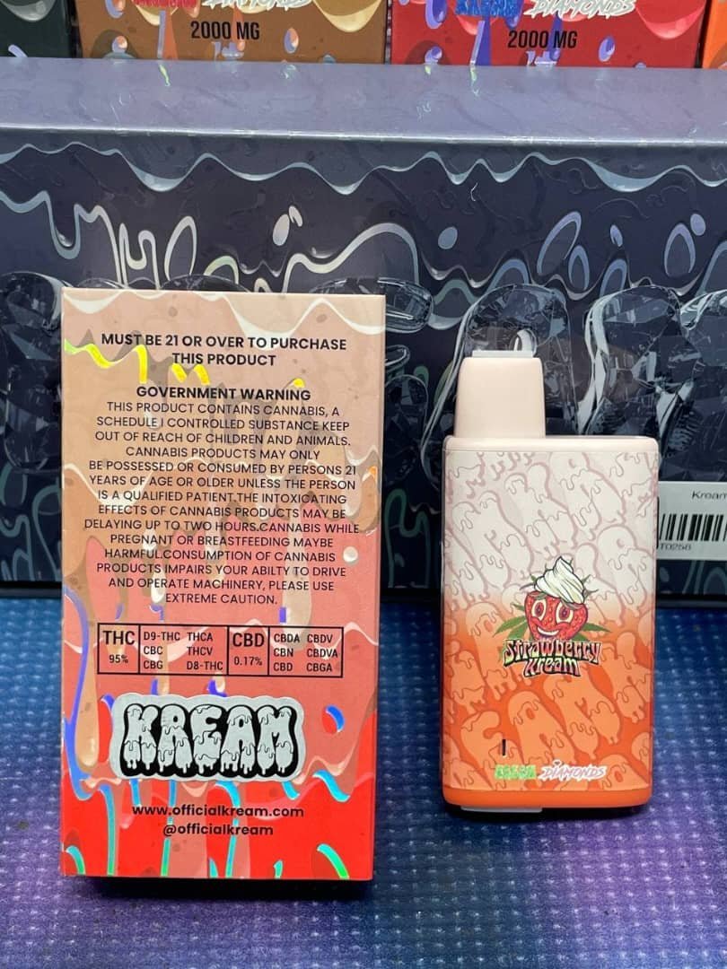 Kream 2g disposables vape pen