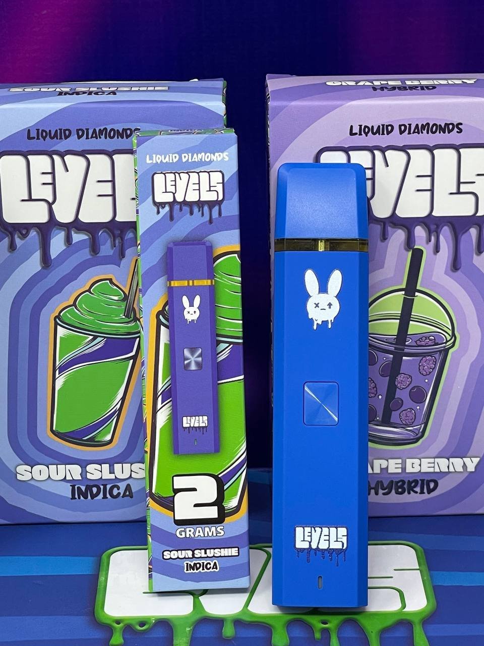 Levels 2g disposables liquid diamonds