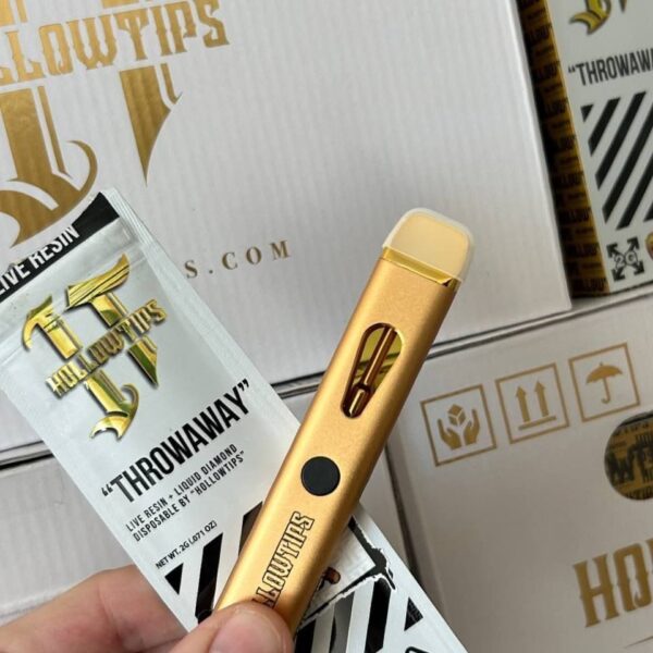 Hollowtips Throwaway Live Resin, liquid diamonds Disposable
