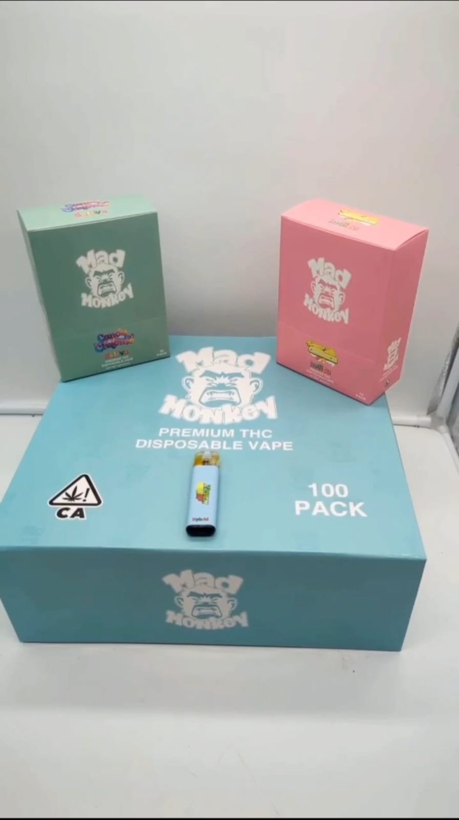 Mad monkey premium 2g disposable vape