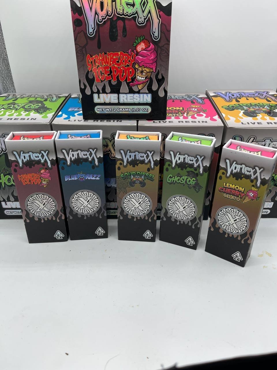 Vortex 2 Gram Live Resin Disposable