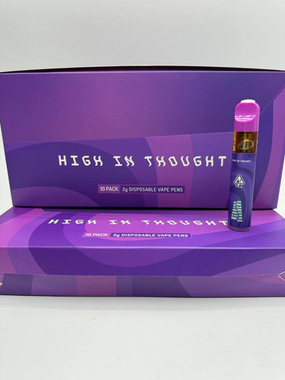 High in Thought 2g Disposable Vaping Experience