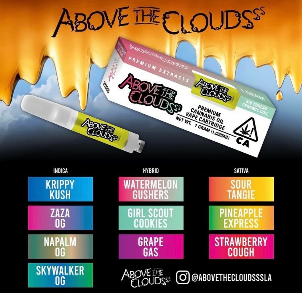 Above The Clouds Carts vape