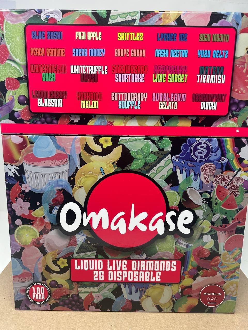 Omakase 2g live liquid diamonds disposable with a Convenient and User-Friendly