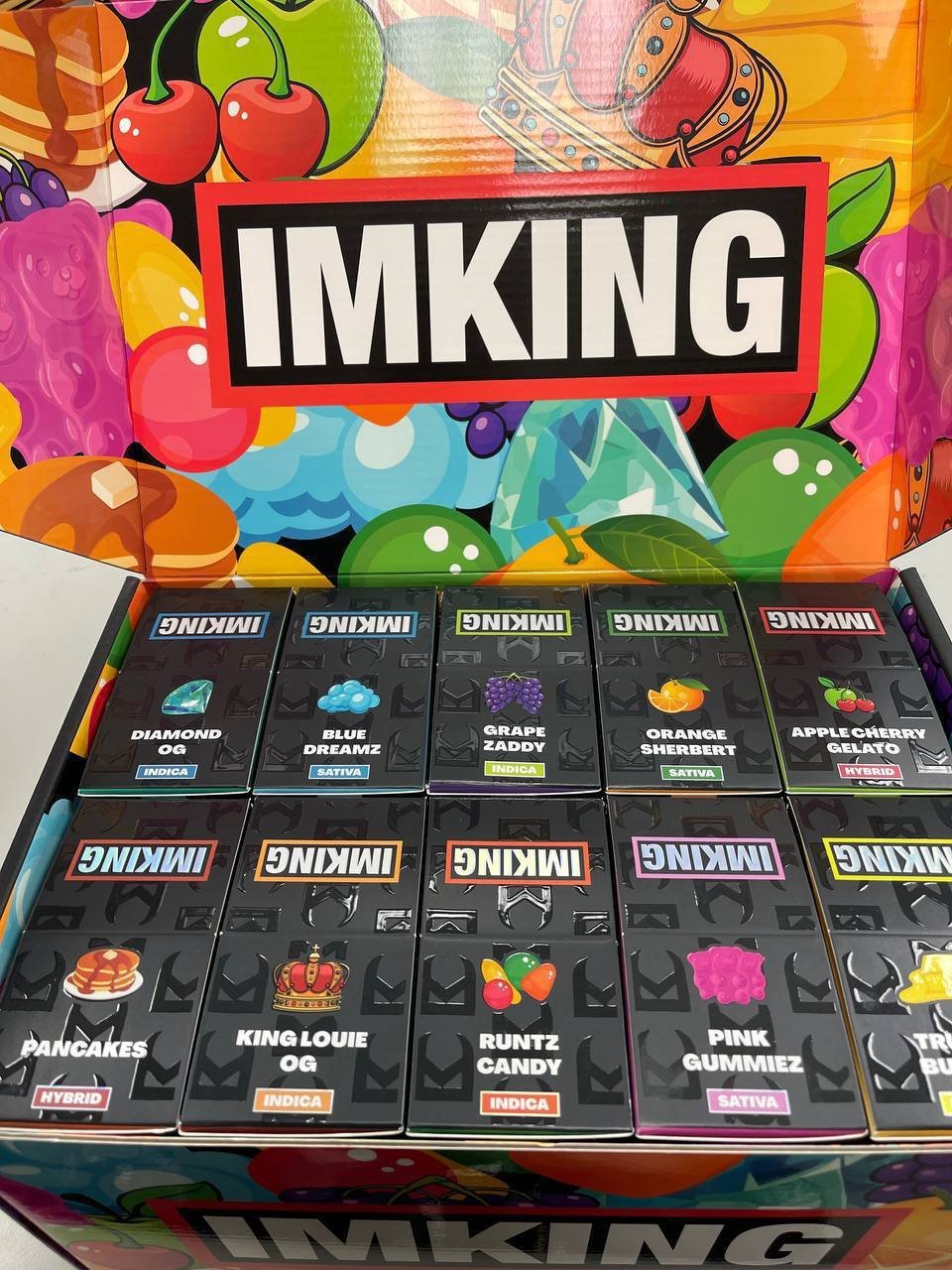 IMKING LIQUID DIAMONDS + LIVE ROSIN DISPOSABLE