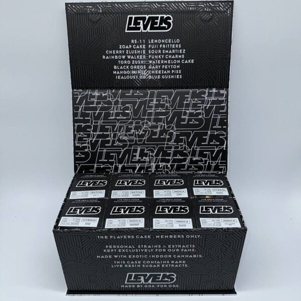 Levels extracts live resin sugar concentrate 1oz luxury Baller Box