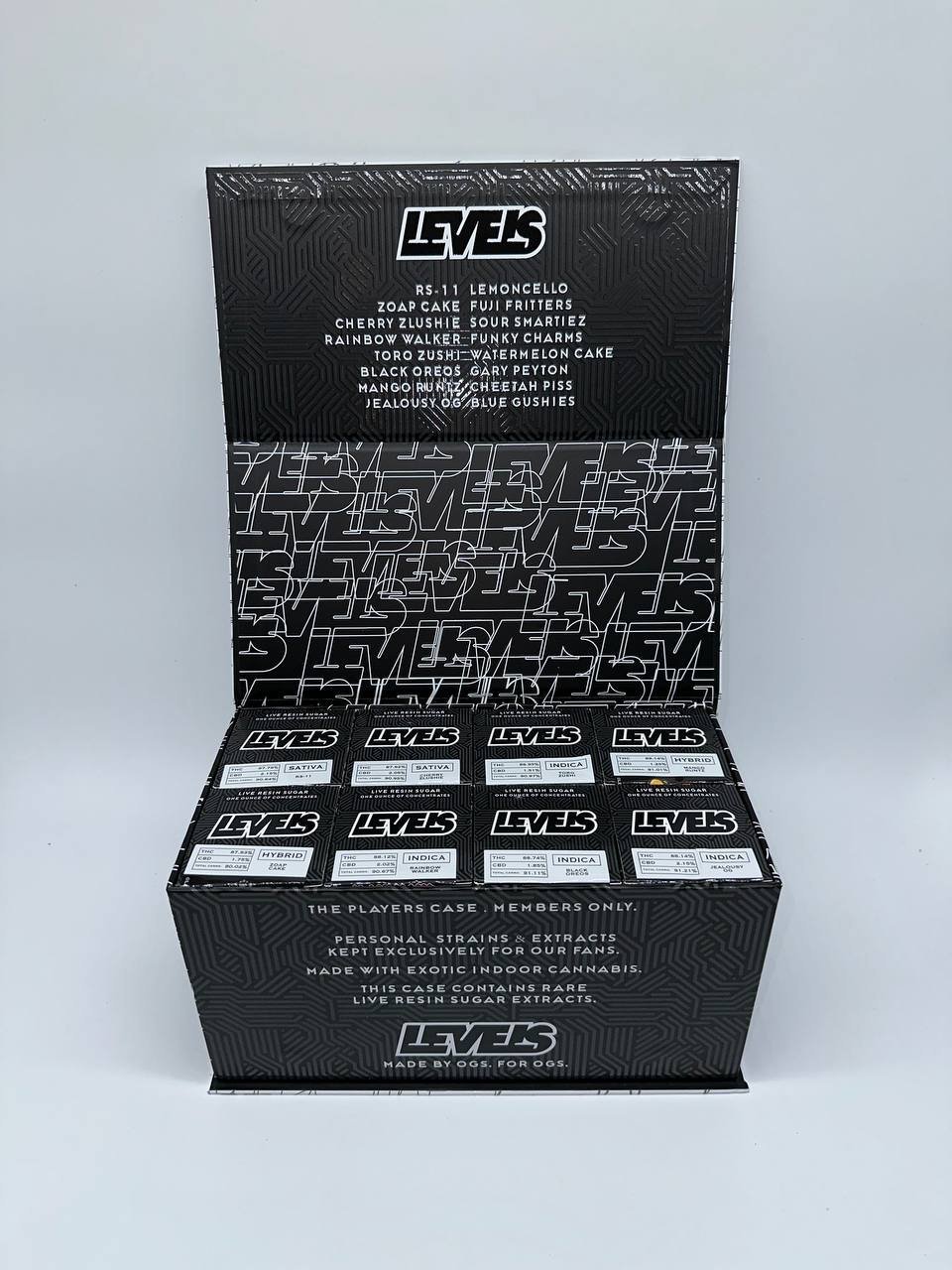 Levels extracts live resin sugar concentrate 1oz luxury Baller Box