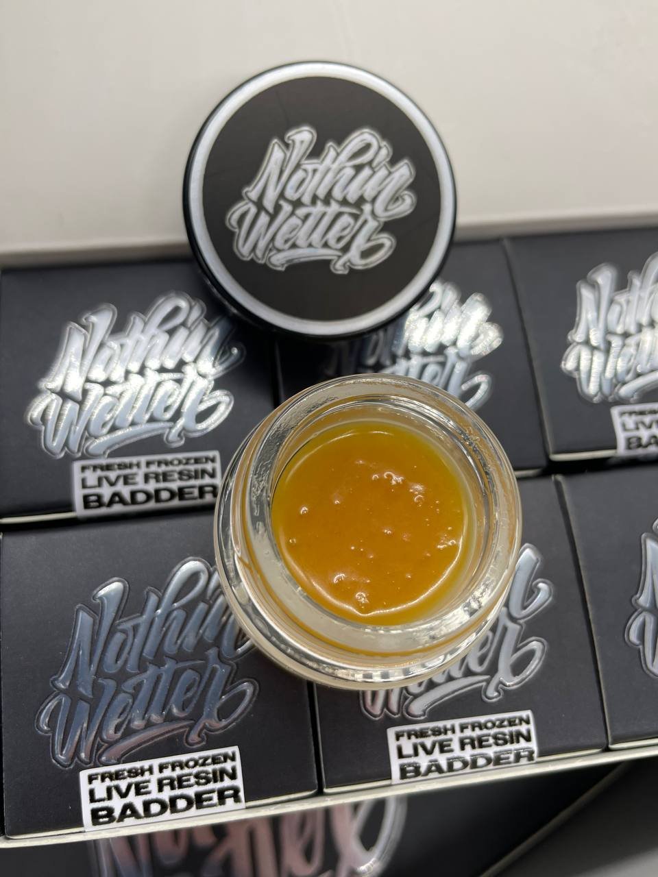 Nothin Wetter fresh frozen live resin badder