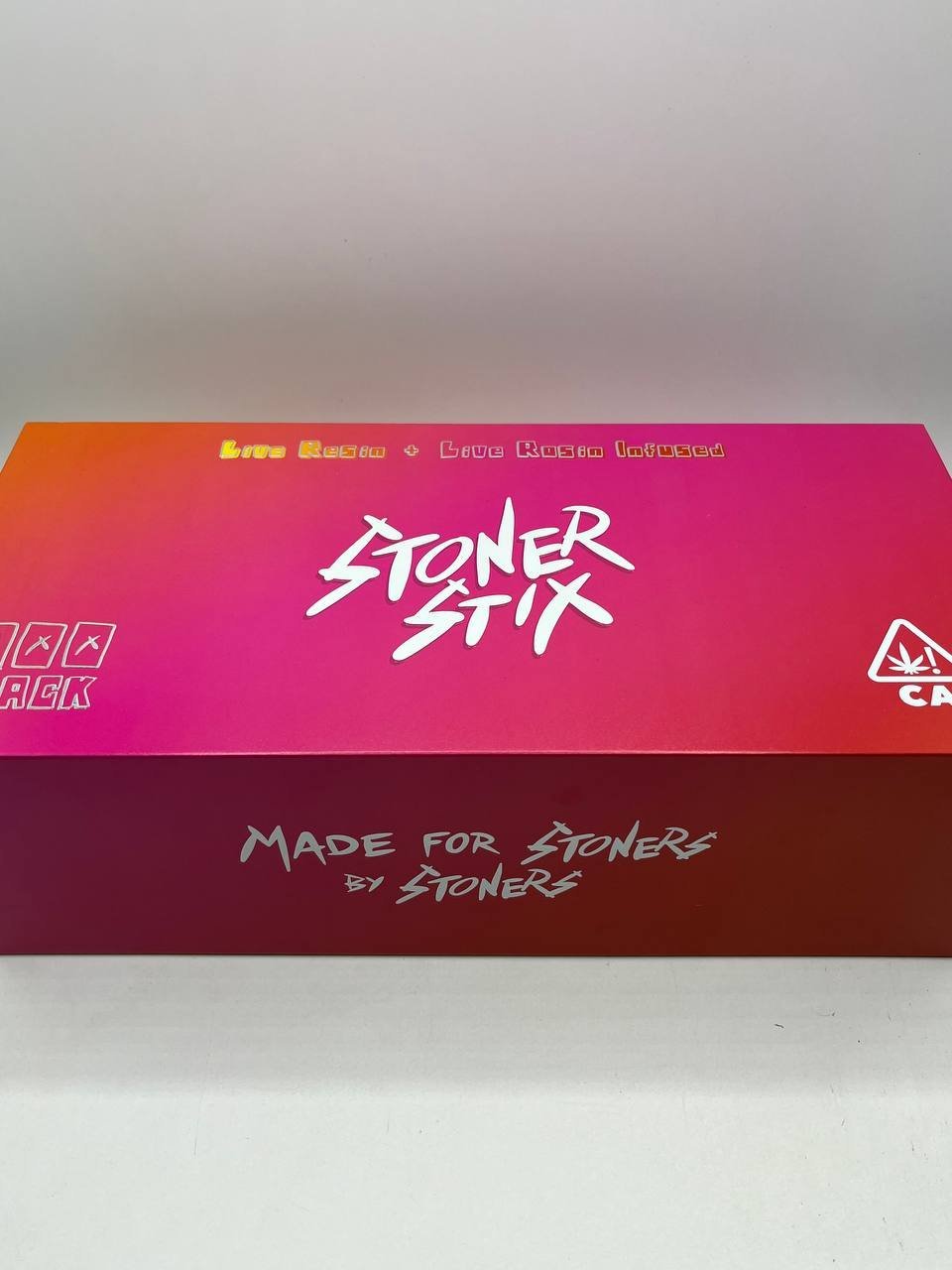 Stoner Stix 2g live resin + live rosin infused disposable