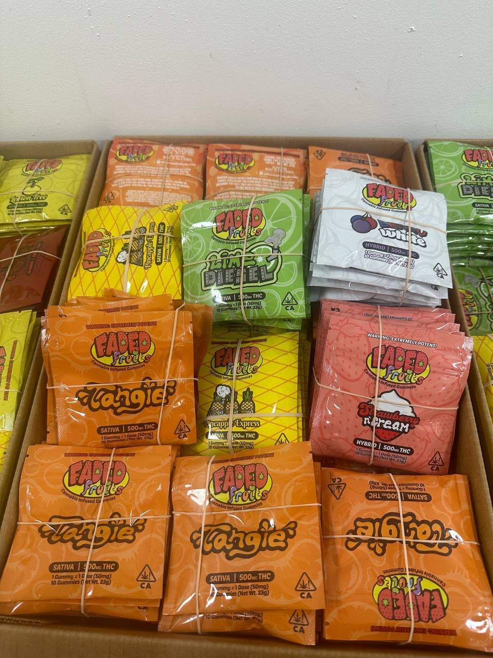 FADED FRUITS 500mg BRANDED EDIBLE