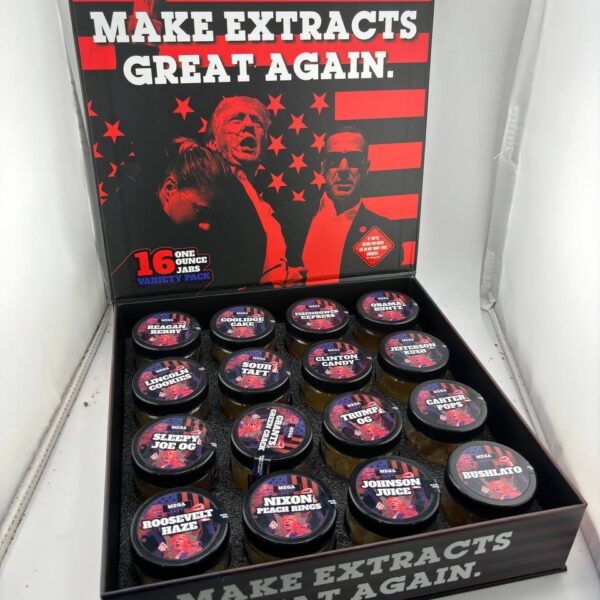 MEGA Extracts Baller 1oz Jars Box